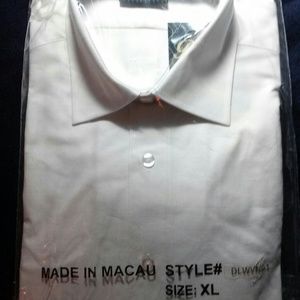 NWT Scion Long Sleeve Beige Mens Shirt